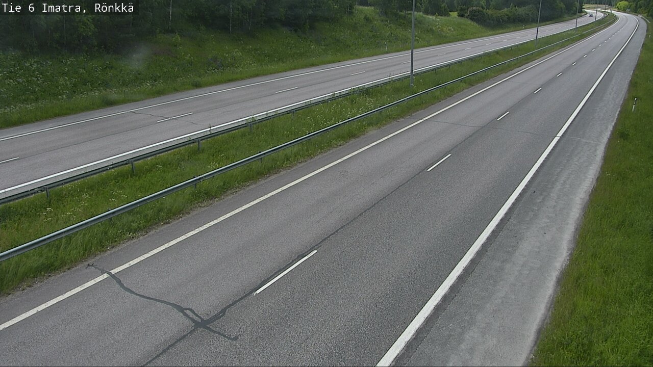 Weather Camera Image Väg 6 Imatra, Rönkkä, Imatra, Etelä-Karjala