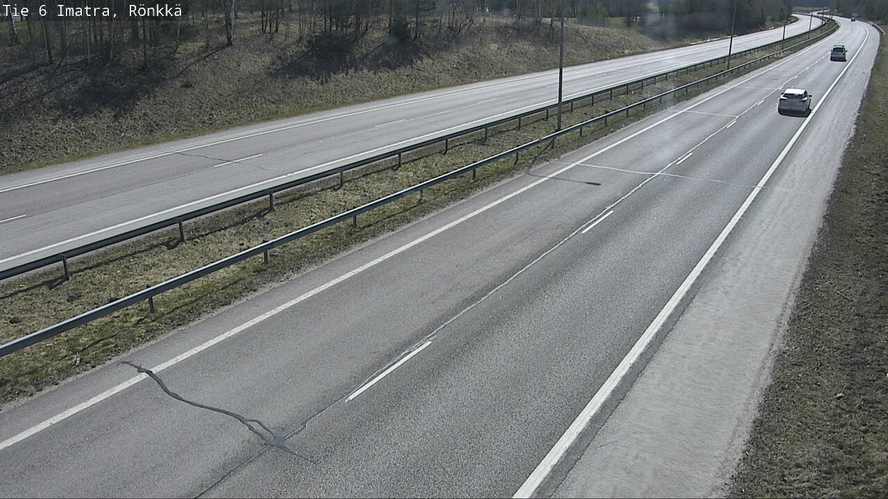 Weather Camera Image Väg 6 Imatra, Rönkkä, Imatra, Etelä-Karjala