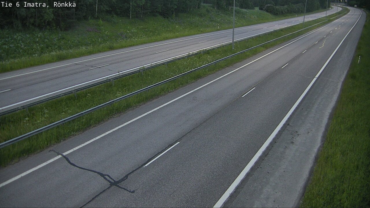 Weather Camera Image Väg 6 Imatra, Rönkkä, Imatra, Etelä-Karjala