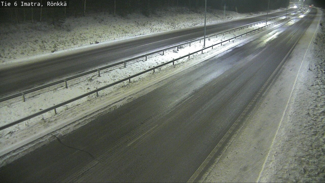 Weather Camera Image Road 6 Imatra, Rönkkä, Imatra, Etelä-Karjala