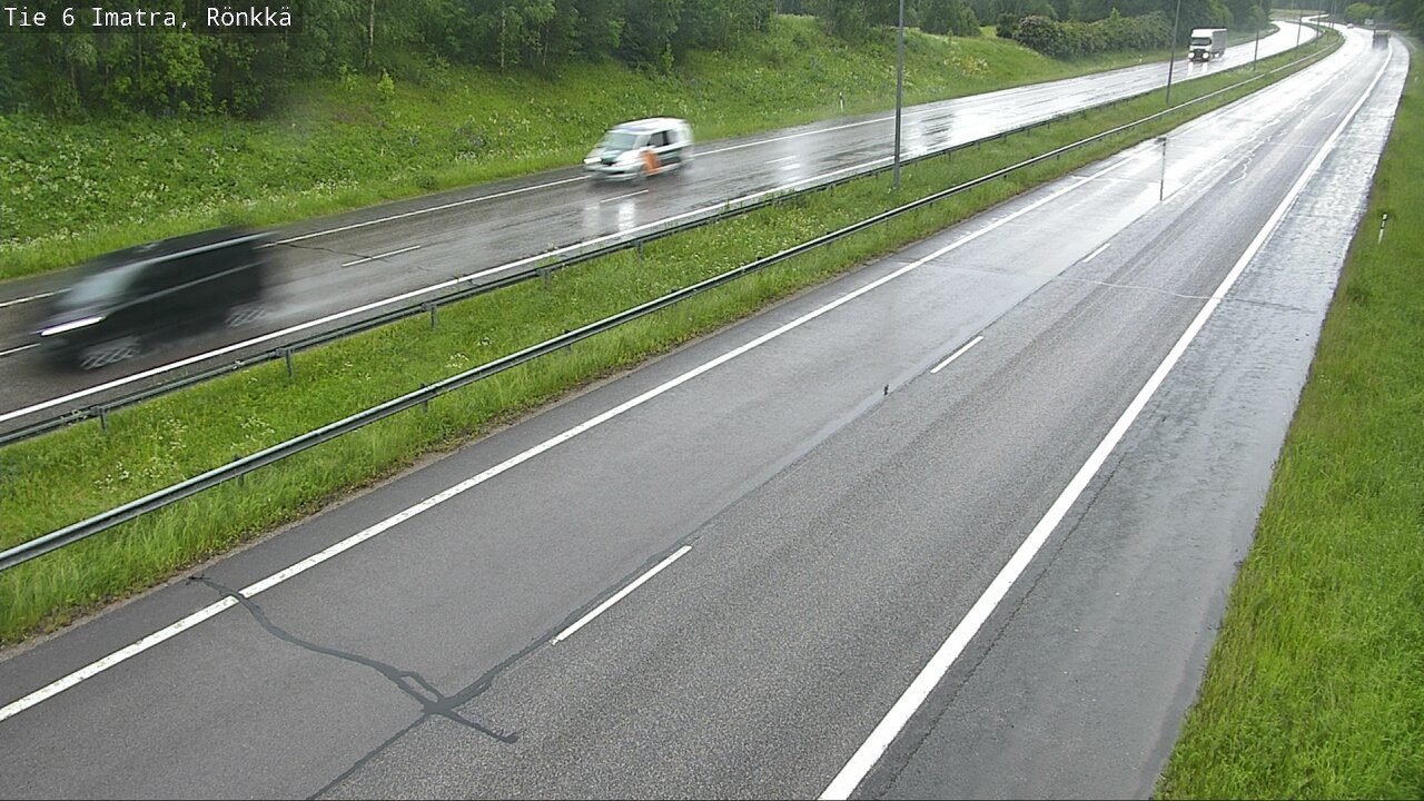 Weather Camera Image Väg 6 Imatra, Rönkkä, Imatra, Etelä-Karjala