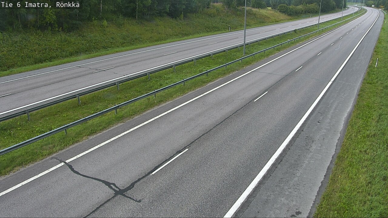 Weather Camera Image Väg 6 Imatra, Rönkkä, Imatra, Etelä-Karjala