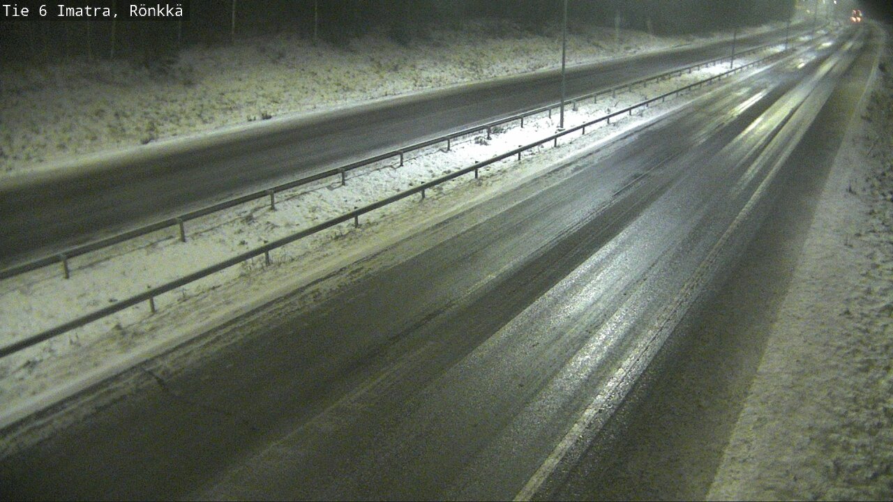 Weather Camera Image Road 6 Imatra, Rönkkä, Imatra, Etelä-Karjala