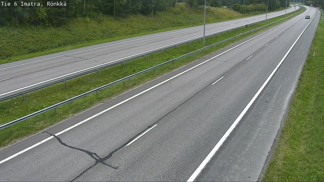 Weather Camera Image Road 6 Imatra, Rönkkä, Imatra, Etelä-Karjala