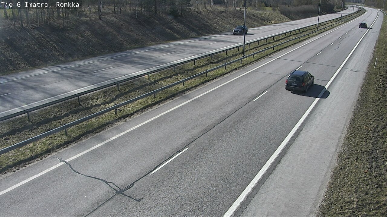 Weather Camera Image Väg 6 Imatra, Rönkkä, Imatra, Etelä-Karjala
