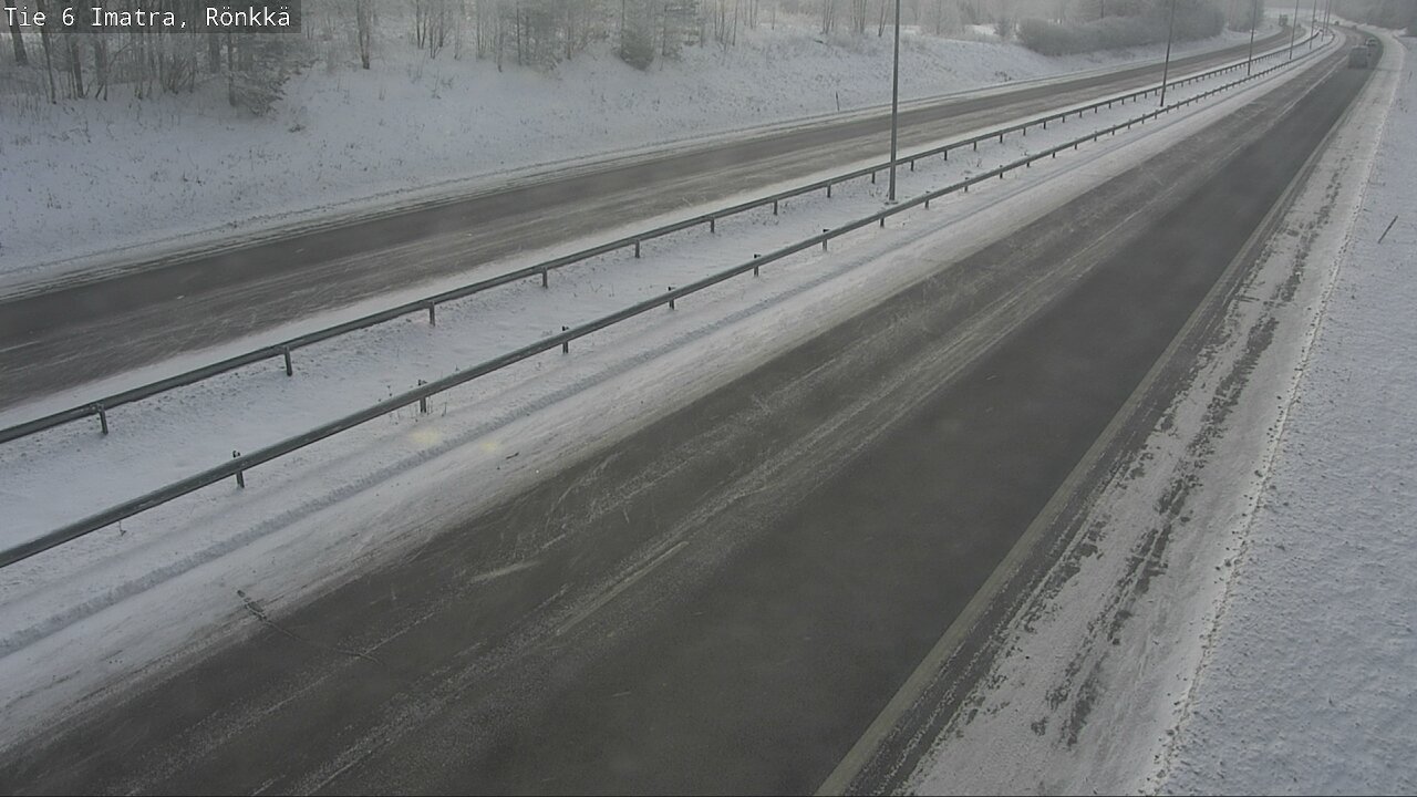 Weather Camera Image Väg 6 Imatra, Rönkkä, Imatra, Etelä-Karjala