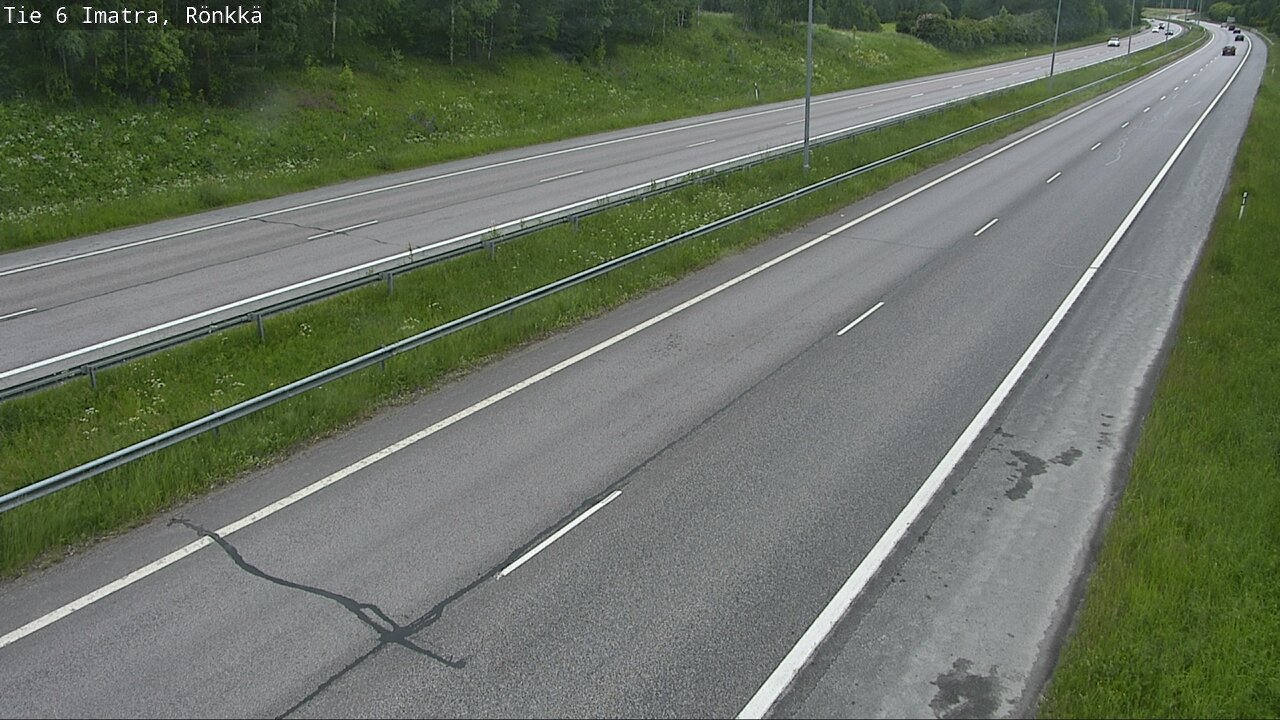 Weather Camera Image Väg 6 Imatra, Rönkkä, Imatra, Etelä-Karjala