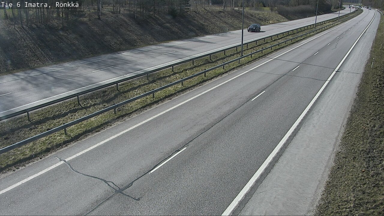 Weather Camera Image Väg 6 Imatra, Rönkkä, Imatra, Etelä-Karjala