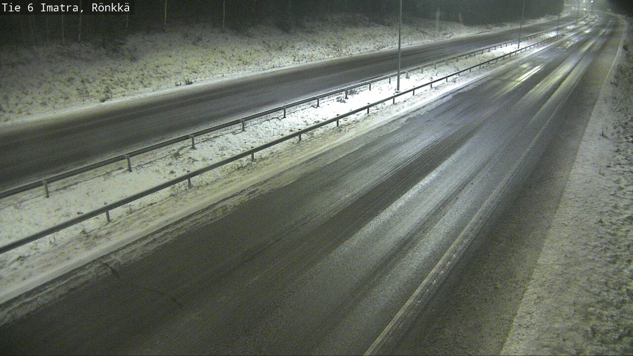 Weather Camera Image Road 6 Imatra, Rönkkä, Imatra, Etelä-Karjala