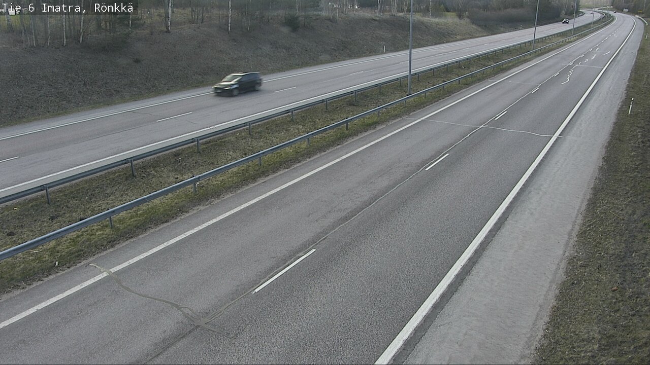 Weather Camera Image Väg 6 Imatra, Rönkkä, Imatra, Etelä-Karjala