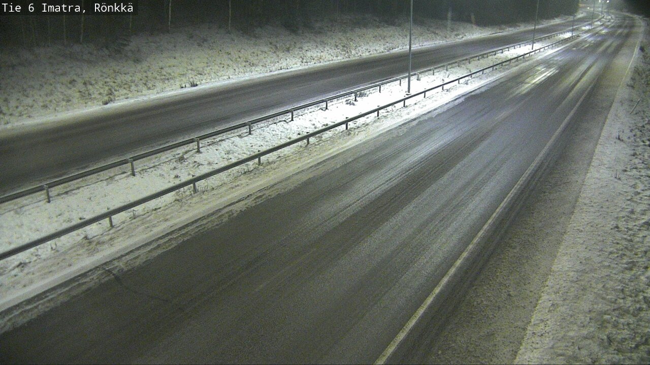 Weather Camera Image Road 6 Imatra, Rönkkä, Imatra, Etelä-Karjala