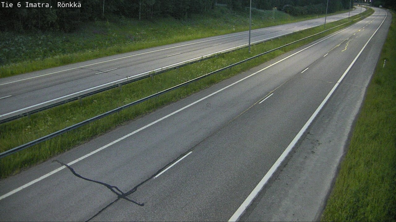 Weather Camera Image Väg 6 Imatra, Rönkkä, Imatra, Etelä-Karjala