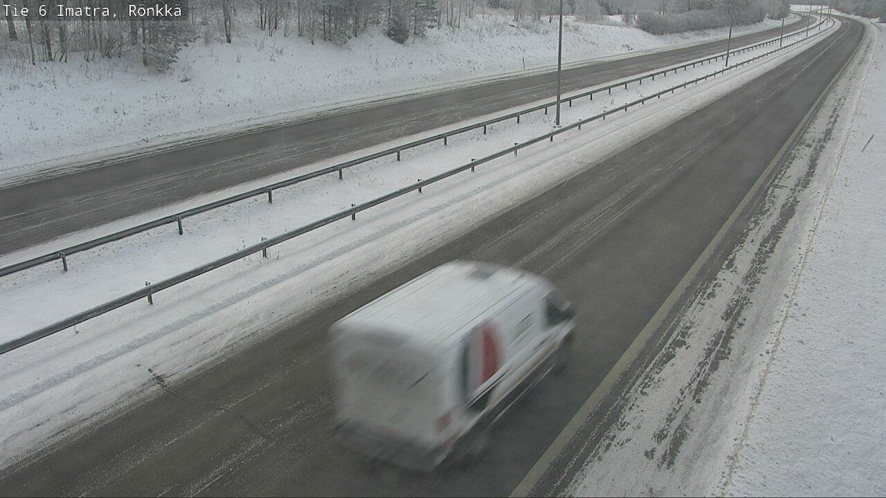 Weather Camera Image Väg 6 Imatra, Rönkkä, Imatra, Etelä-Karjala