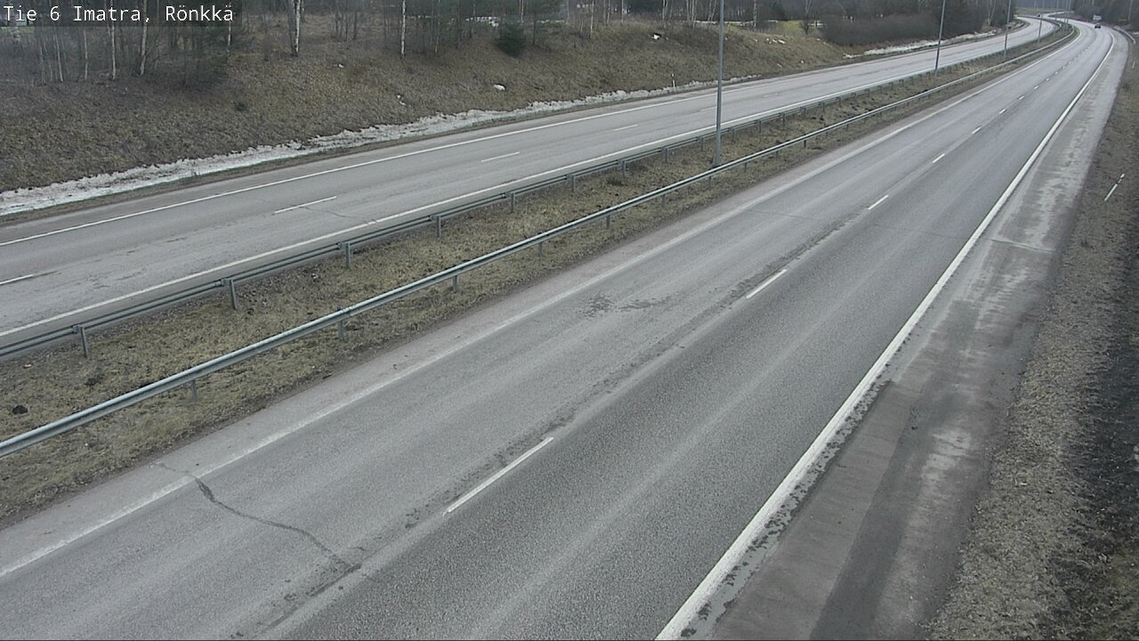 Weather Camera Image Road 6 Imatra, Rönkkä, Imatra, Etelä-Karjala