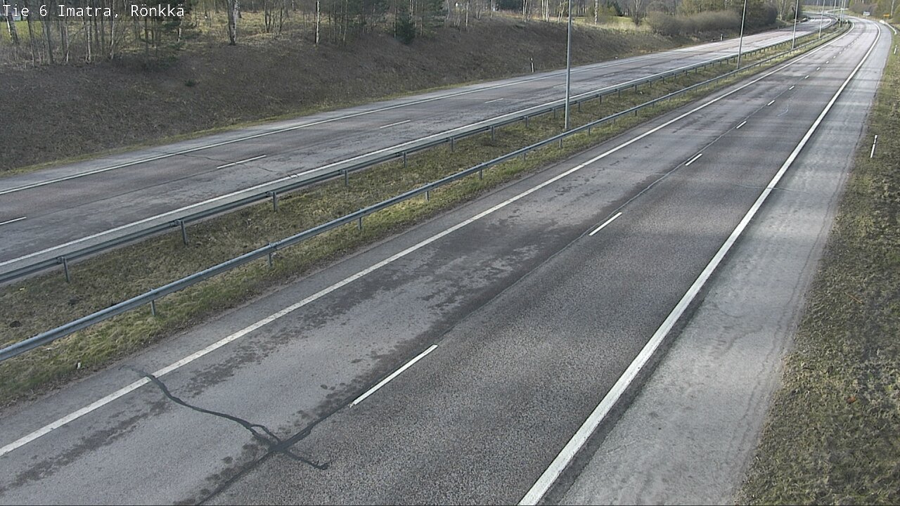 Weather Camera Image Väg 6 Imatra, Rönkkä, Imatra, Etelä-Karjala