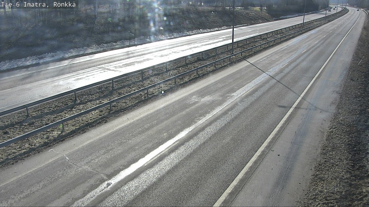 Weather Camera Image Väg 6 Imatra, Rönkkä, Imatra, Etelä-Karjala