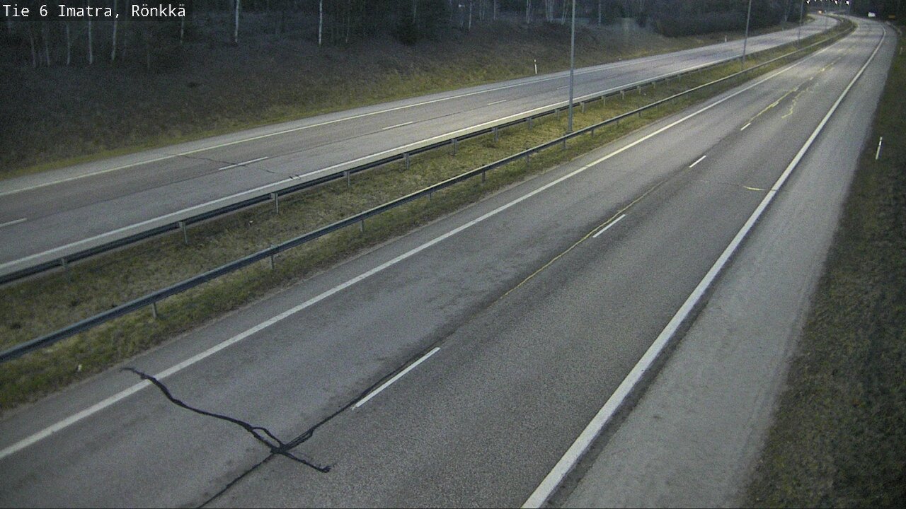 Weather Camera Image Väg 6 Imatra, Rönkkä, Imatra, Etelä-Karjala