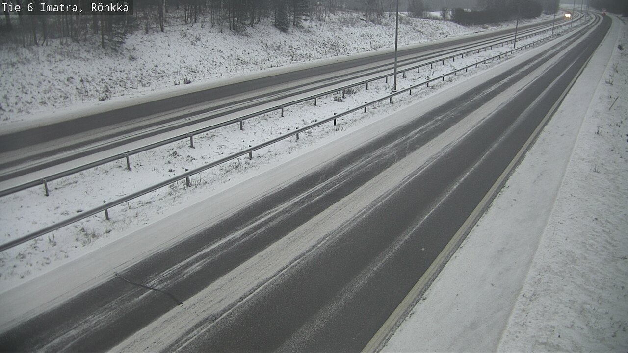 Weather Camera Image Road 6 Imatra, Rönkkä, Imatra, Etelä-Karjala