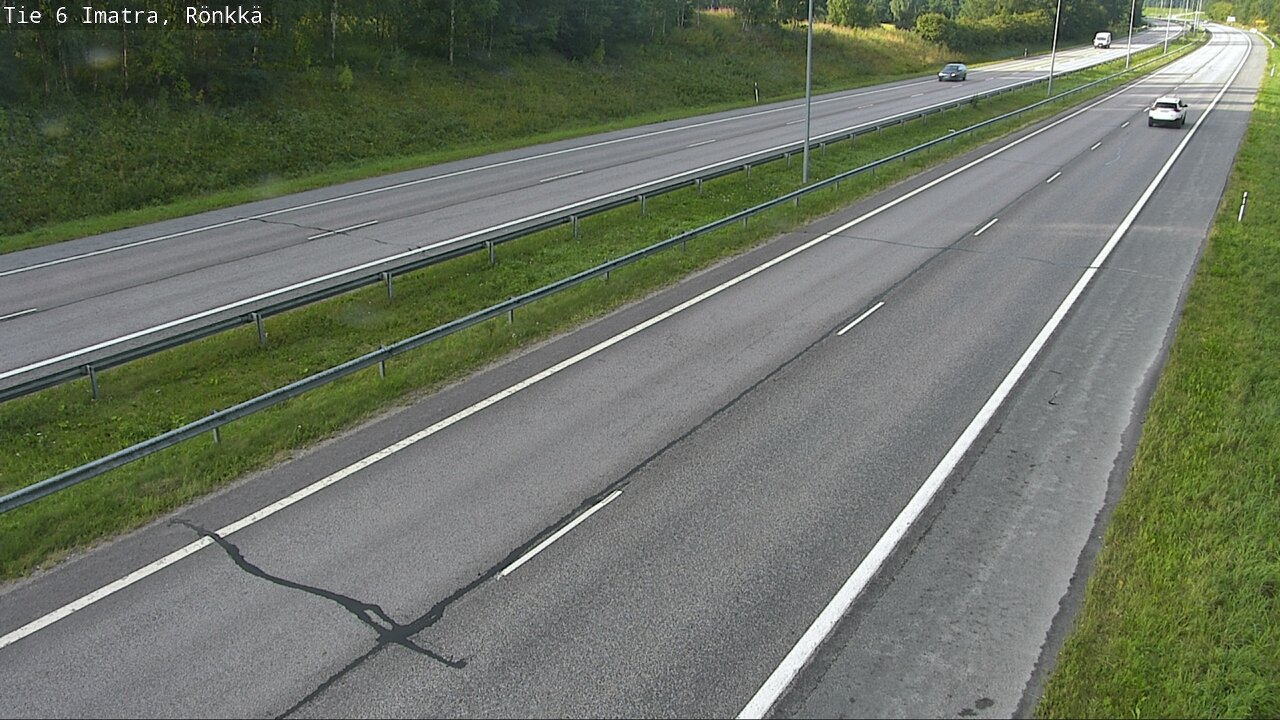 Weather Camera Image Väg 6 Imatra, Rönkkä, Imatra, Etelä-Karjala