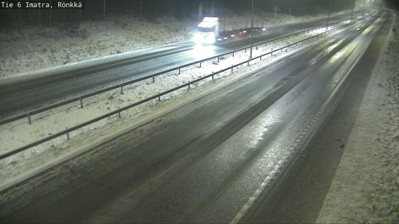 Weather Camera Image Road 6 Imatra, Rönkkä, Imatra, Etelä-Karjala