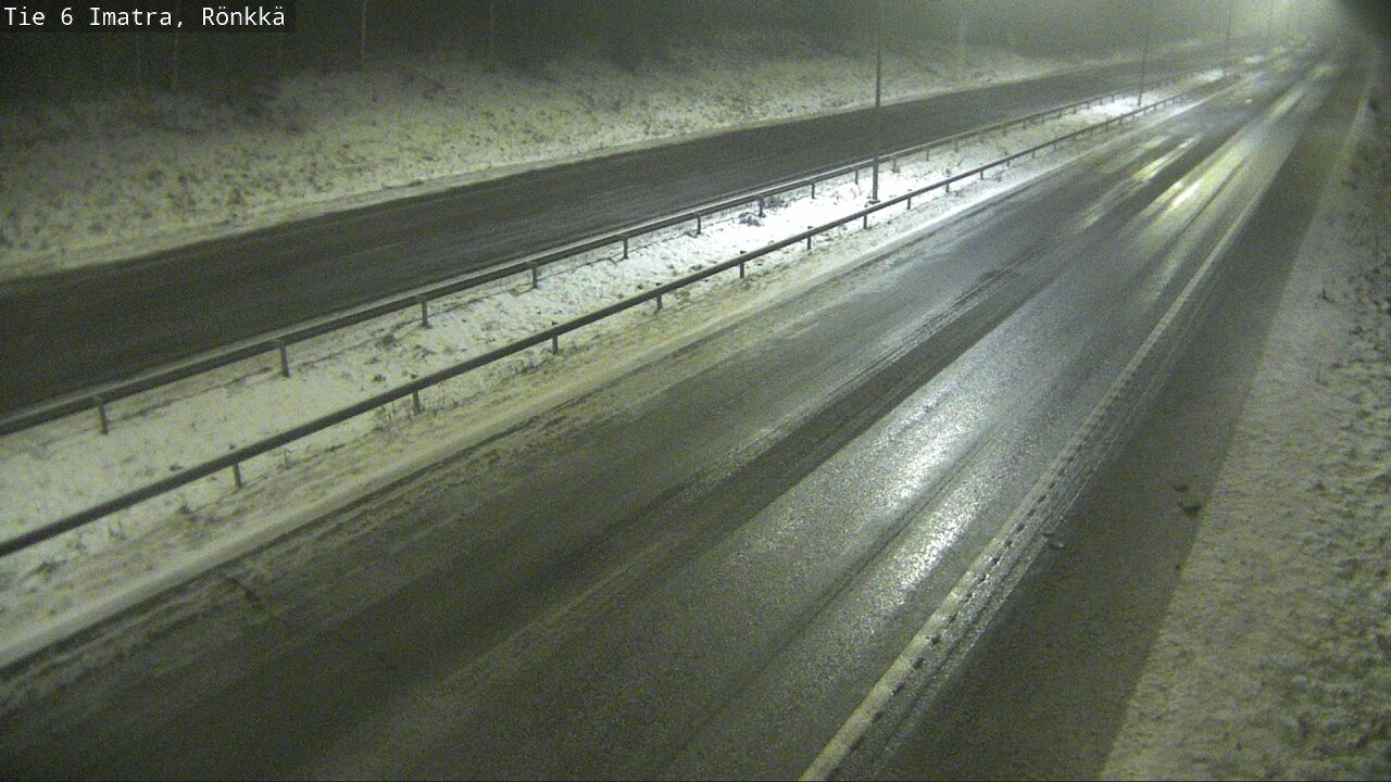 Weather Camera Image Road 6 Imatra, Rönkkä, Imatra, Etelä-Karjala