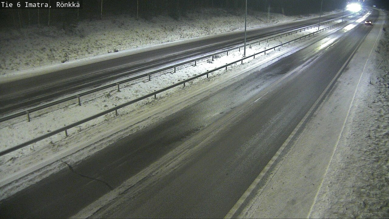 Weather Camera Image Road 6 Imatra, Rönkkä, Imatra, Etelä-Karjala