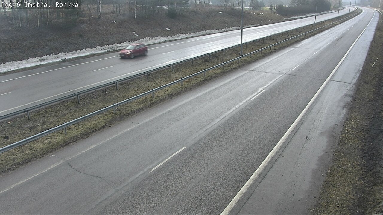 Weather Camera Image Väg 6 Imatra, Rönkkä, Imatra, Etelä-Karjala