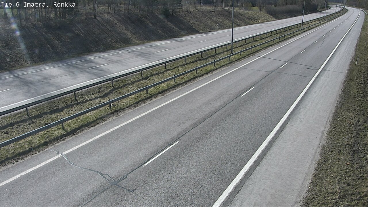 Weather Camera Image Väg 6 Imatra, Rönkkä, Imatra, Etelä-Karjala