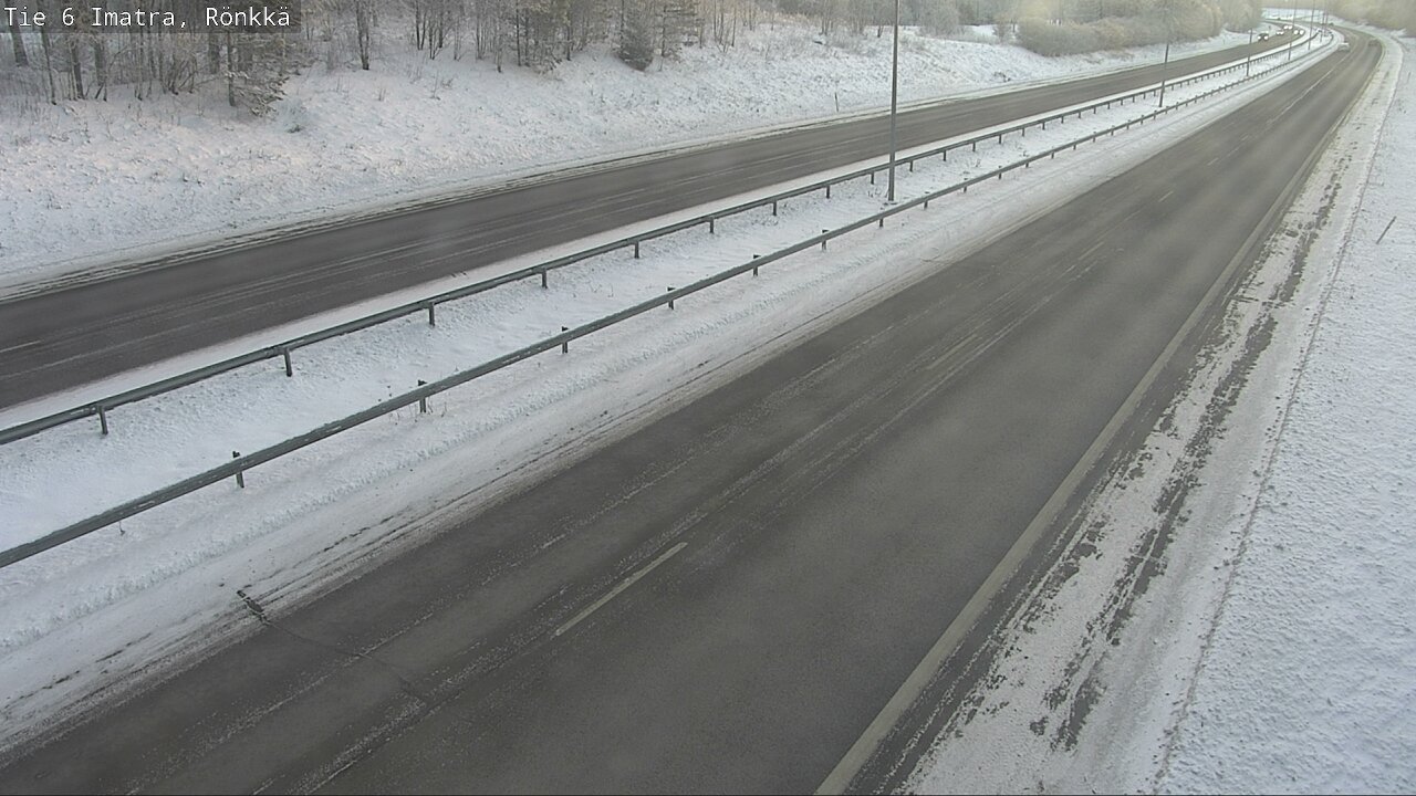 Weather Camera Image Väg 6 Imatra, Rönkkä, Imatra, Etelä-Karjala