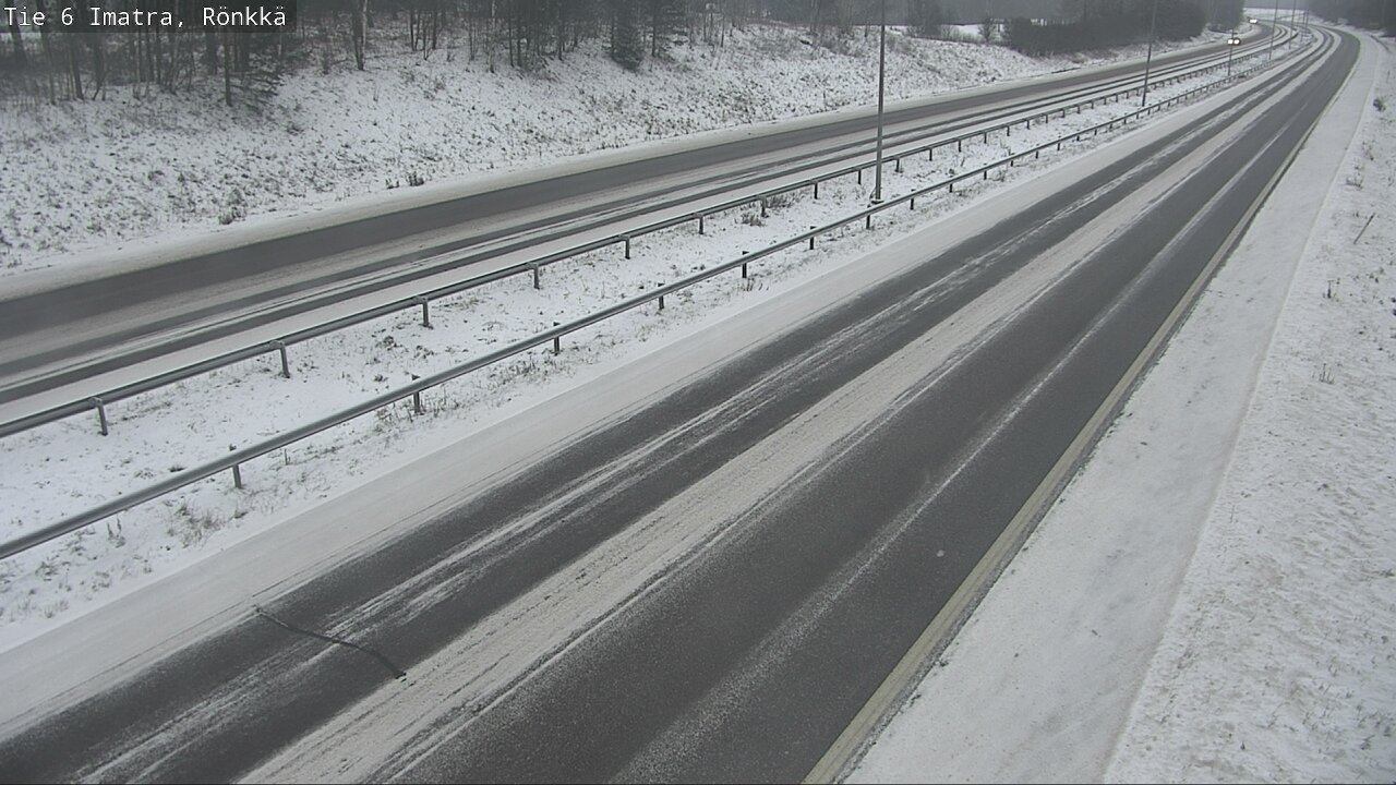Weather Camera Image Road 6 Imatra, Rönkkä, Imatra, Etelä-Karjala