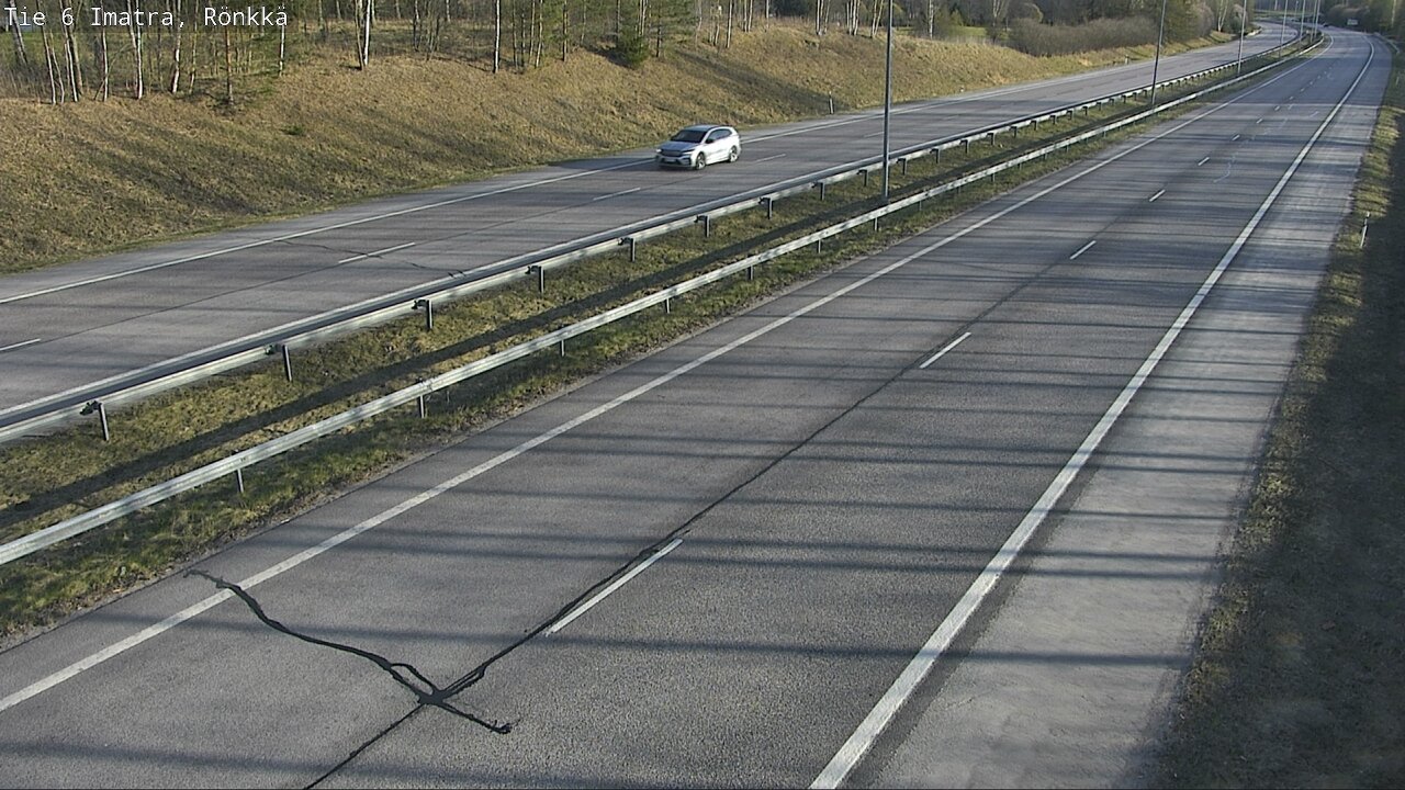 Weather Camera Image Väg 6 Imatra, Rönkkä, Imatra, Etelä-Karjala