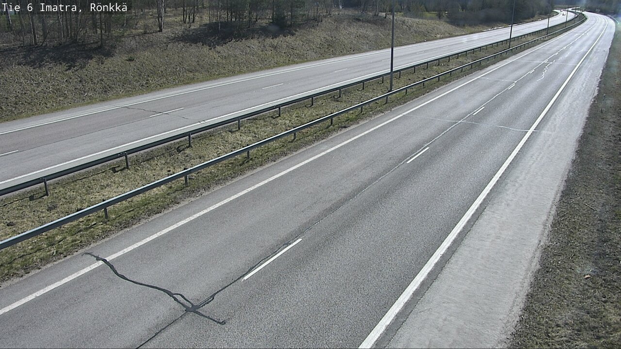 Weather Camera Image Väg 6 Imatra, Rönkkä, Imatra, Etelä-Karjala