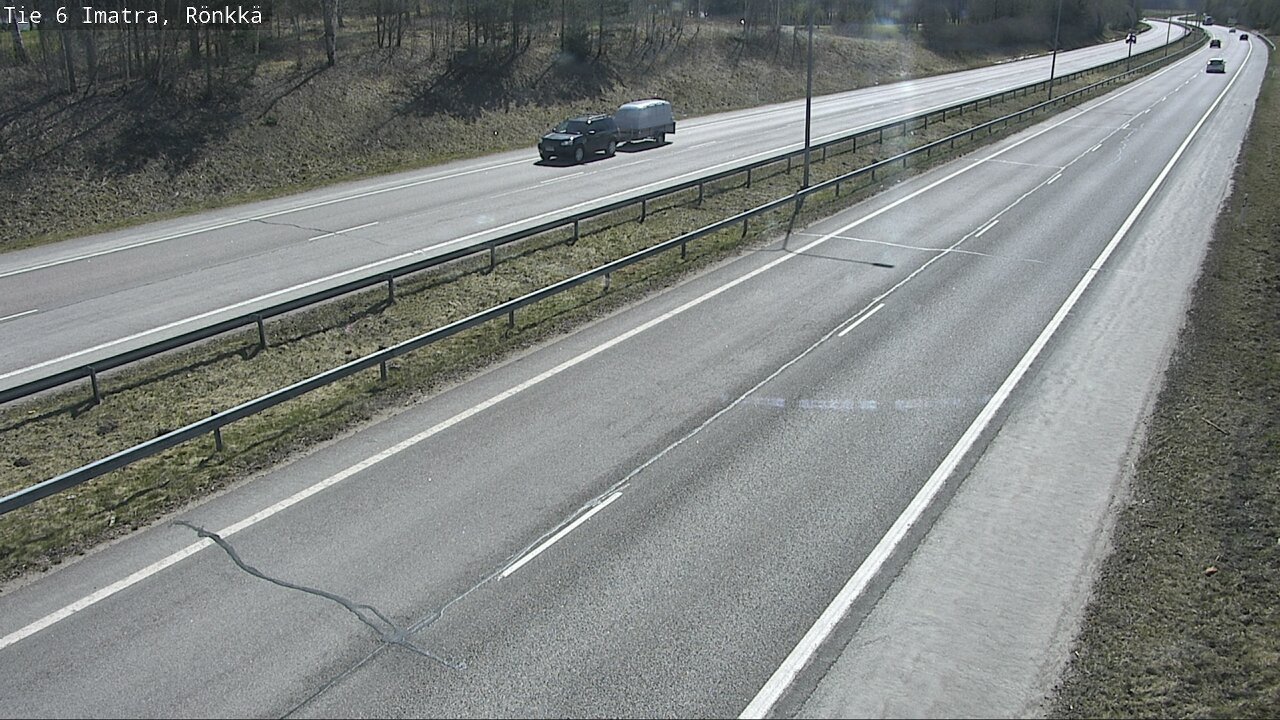 Weather Camera Image Väg 6 Imatra, Rönkkä, Imatra, Etelä-Karjala