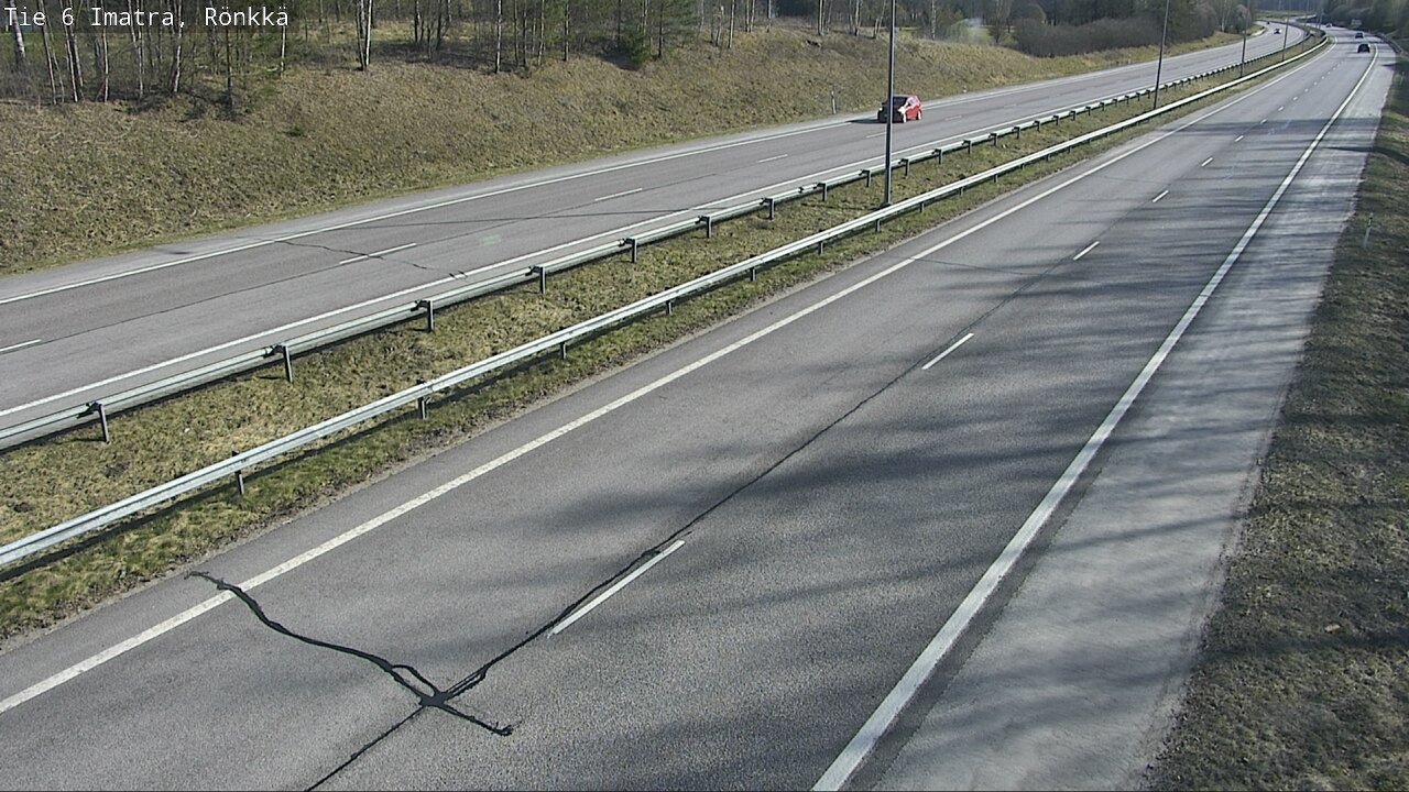 Weather Camera Image Väg 6 Imatra, Rönkkä, Imatra, Etelä-Karjala