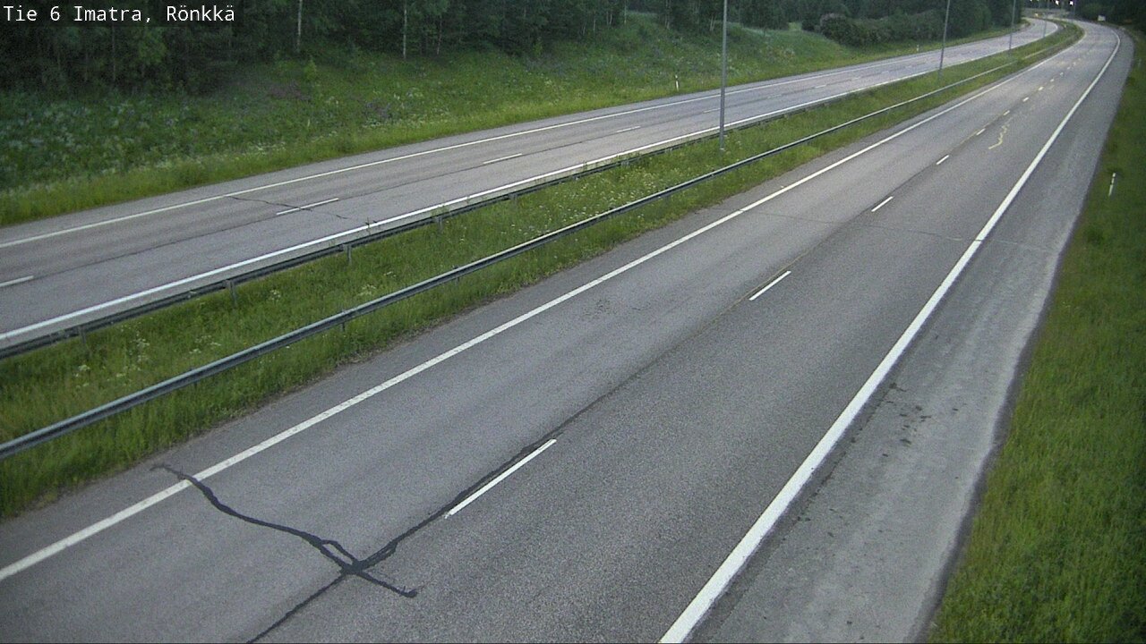 Weather Camera Image Väg 6 Imatra, Rönkkä, Imatra, Etelä-Karjala