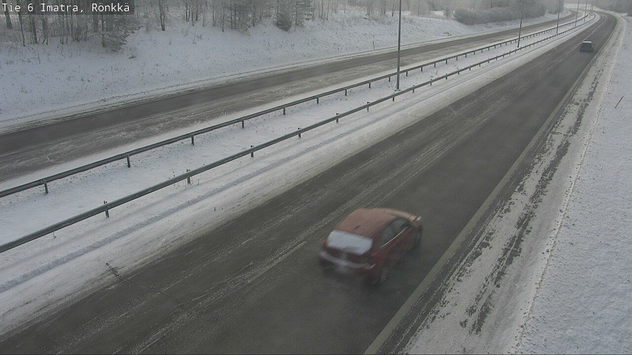 Weather Camera Image Väg 6 Imatra, Rönkkä, Imatra, Etelä-Karjala