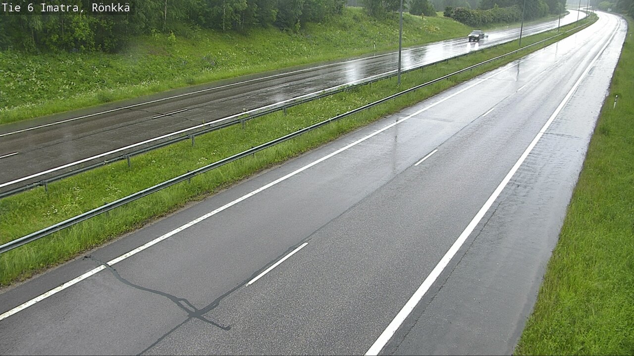 Weather Camera Image Road 6 Imatra, Rönkkä, Imatra, Etelä-Karjala