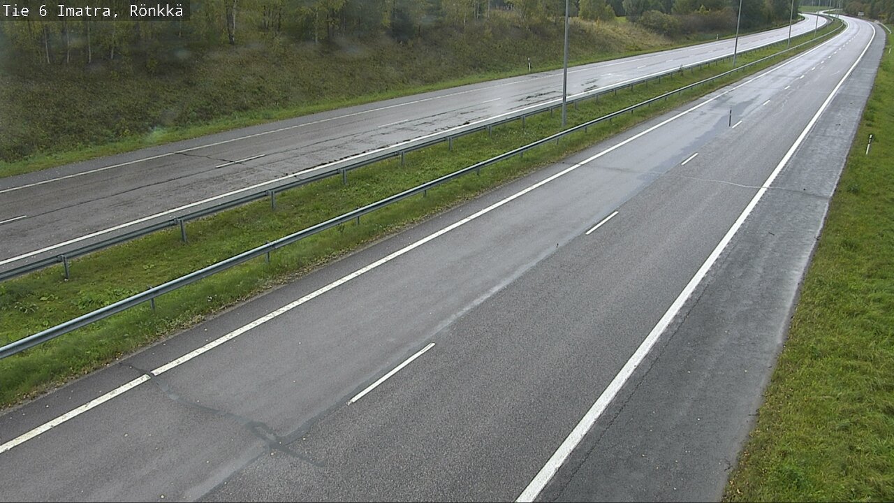 Weather Camera Image Road 6 Imatra, Rönkkä, Imatra, Etelä-Karjala