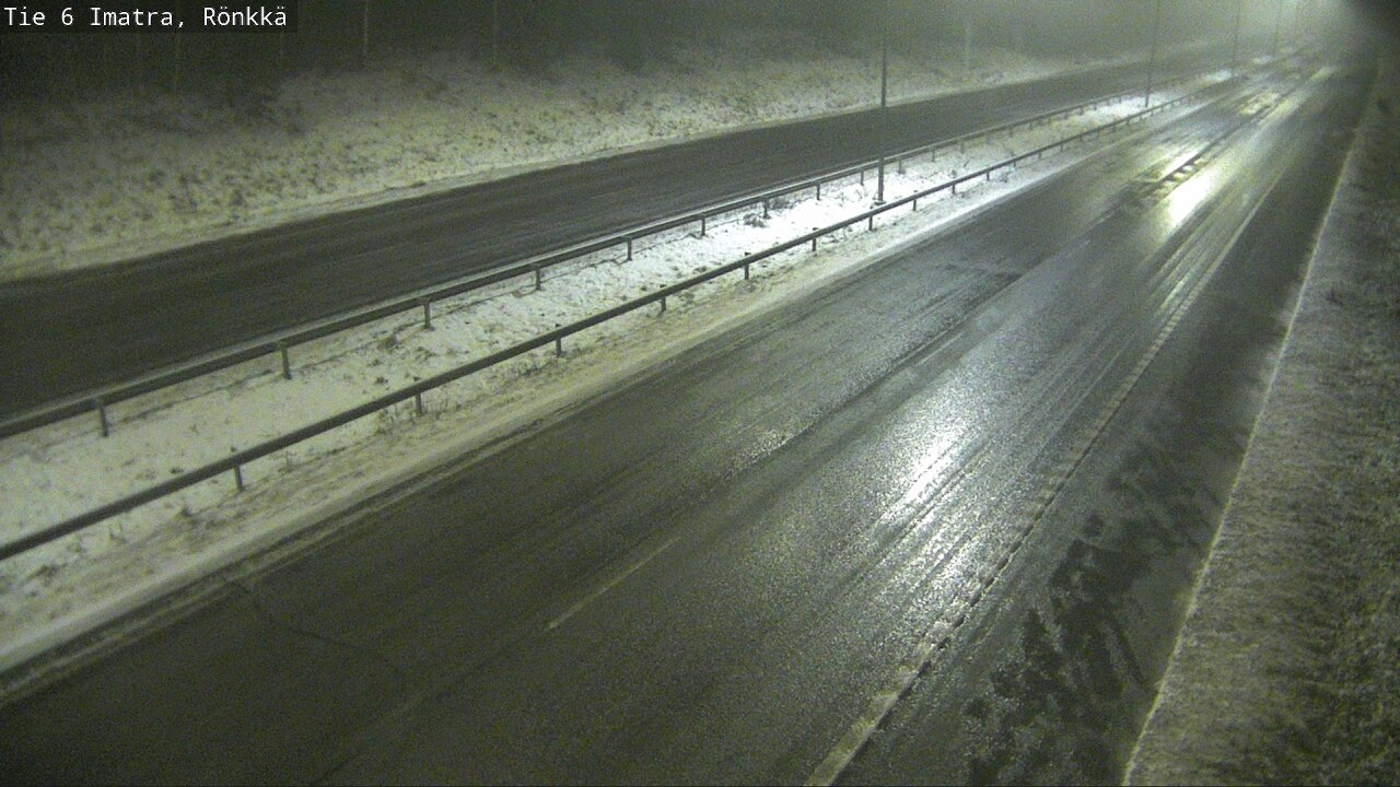 Weather Camera Image Road 6 Imatra, Rönkkä, Imatra, Etelä-Karjala