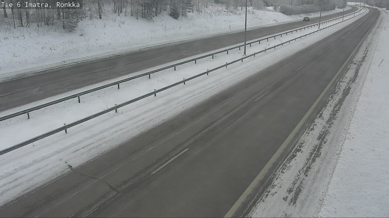 Weather Camera Image Väg 6 Imatra, Rönkkä, Imatra, Etelä-Karjala