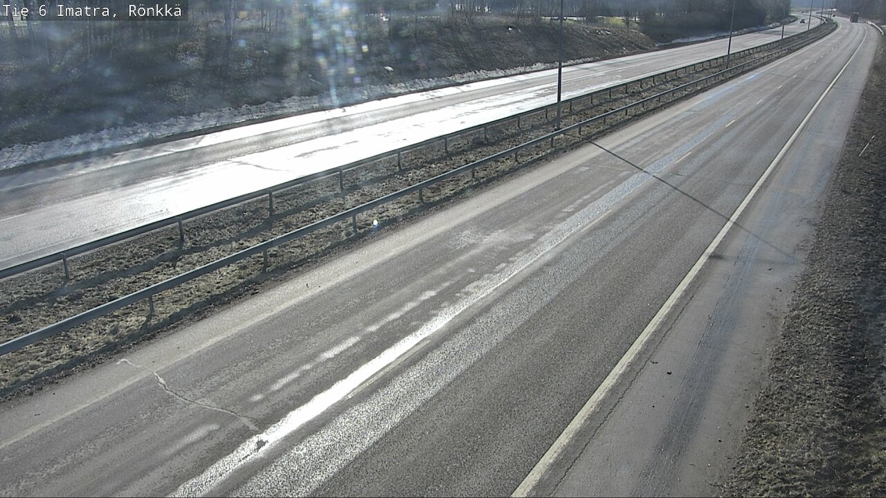 Weather Camera Image Väg 6 Imatra, Rönkkä, Imatra, Etelä-Karjala