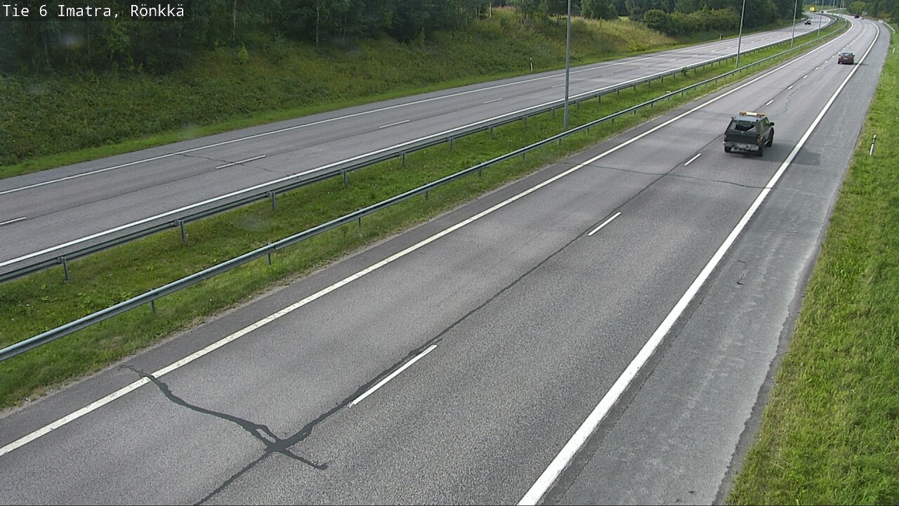 Weather Camera Image Road 6 Imatra, Rönkkä, Imatra, Etelä-Karjala