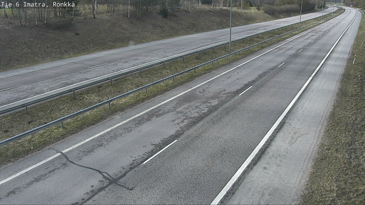 Weather Camera Image Väg 6 Imatra, Rönkkä, Imatra, Etelä-Karjala