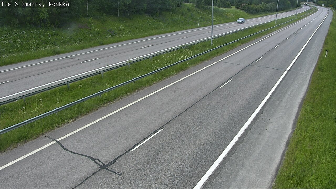 Weather Camera Image Väg 6 Imatra, Rönkkä, Imatra, Etelä-Karjala