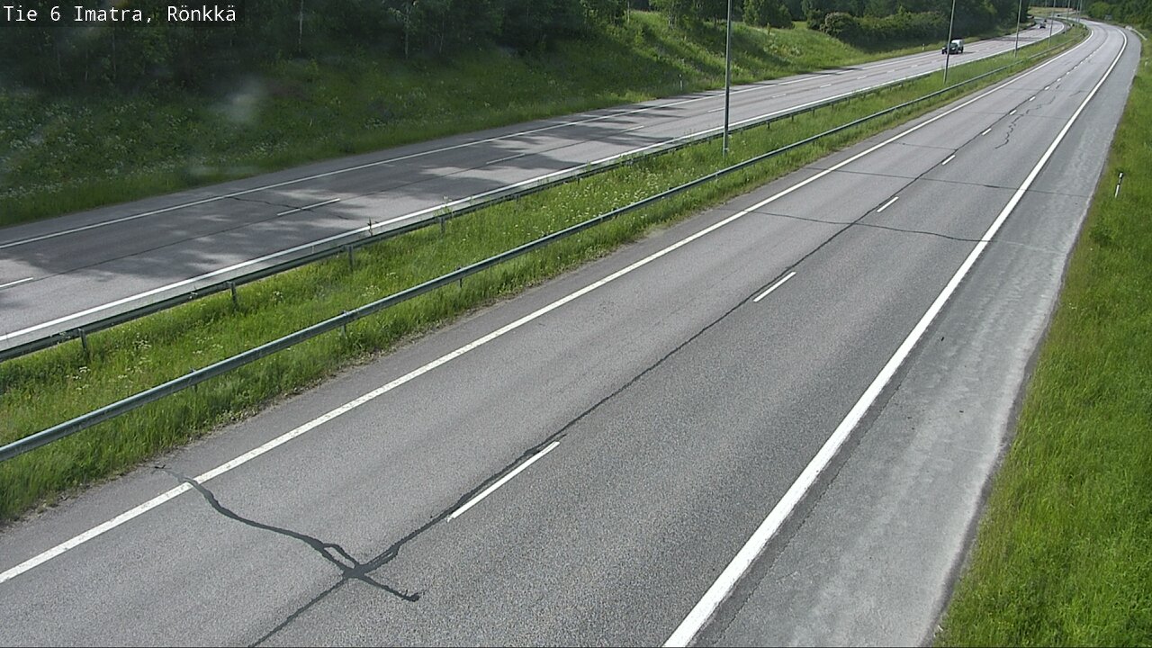Weather Camera Image Väg 6 Imatra, Rönkkä, Imatra, Etelä-Karjala
