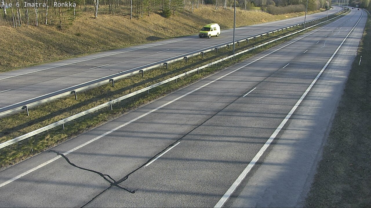 Weather Camera Image Väg 6 Imatra, Rönkkä, Imatra, Etelä-Karjala
