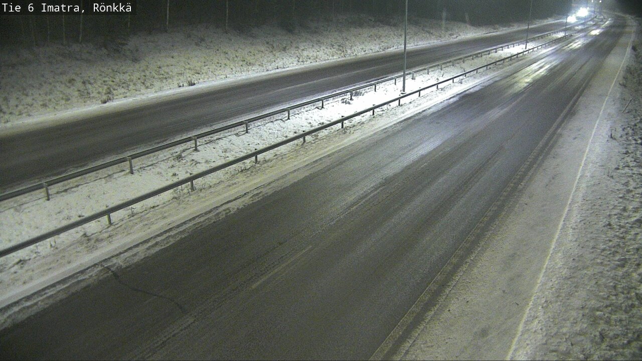 Weather Camera Image Road 6 Imatra, Rönkkä, Imatra, Etelä-Karjala