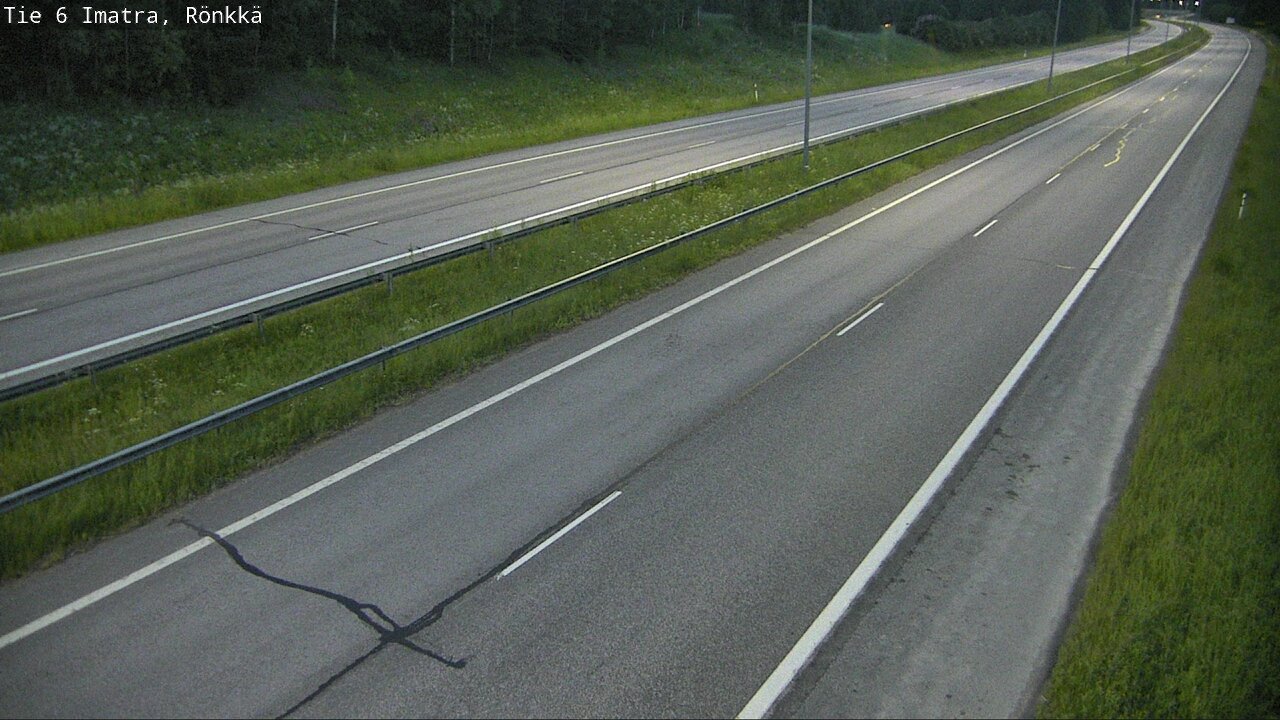 Weather Camera Image Väg 6 Imatra, Rönkkä, Imatra, Etelä-Karjala