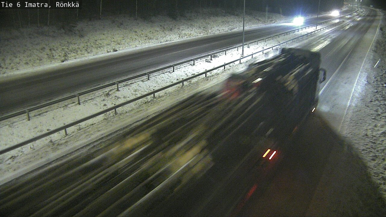 Weather Camera Image Road 6 Imatra, Rönkkä, Imatra, Etelä-Karjala