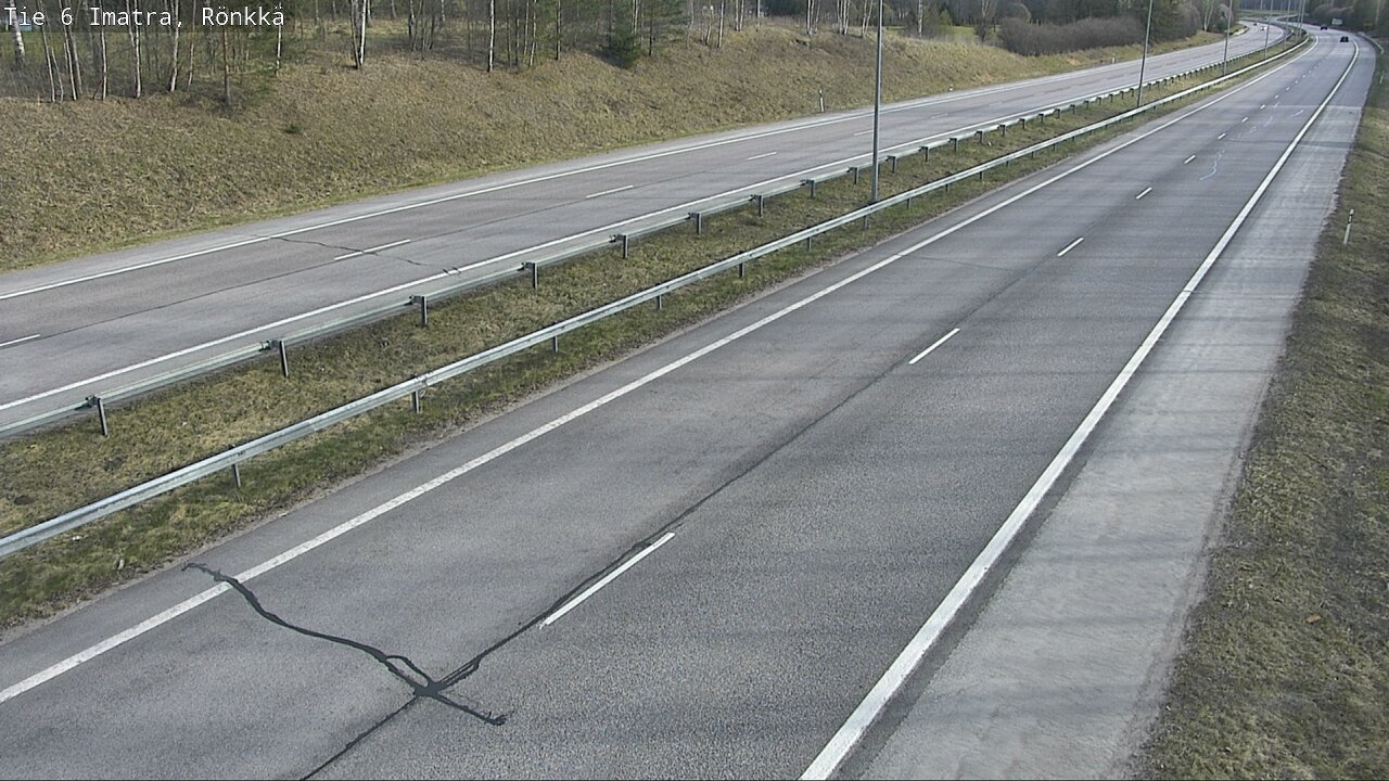 Weather Camera Image Väg 6 Imatra, Rönkkä, Imatra, Etelä-Karjala